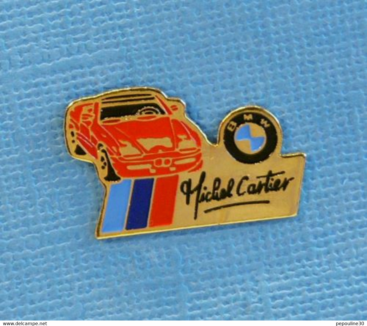 1 PIN'S //  ** MICHEL CARTIER / BMW ** - BMW