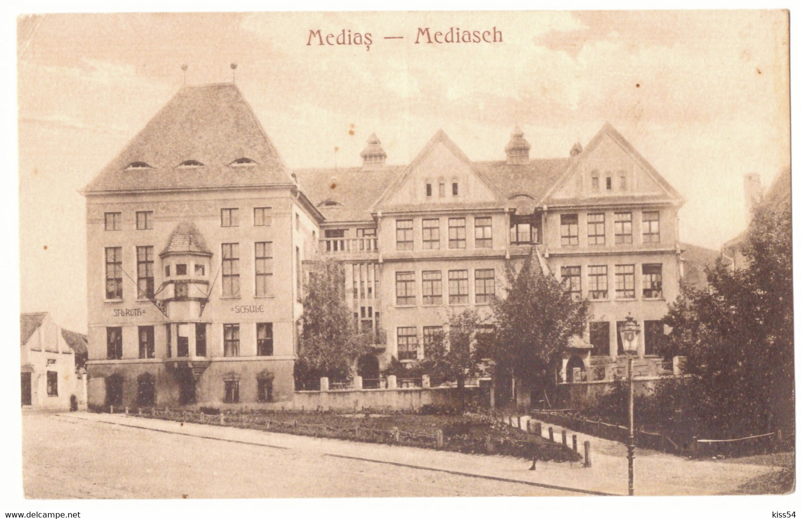 RO 08 - 15854 MEDIAS, Sibiu, Romania - Old Postcard - Used - 1929 - Roemenië