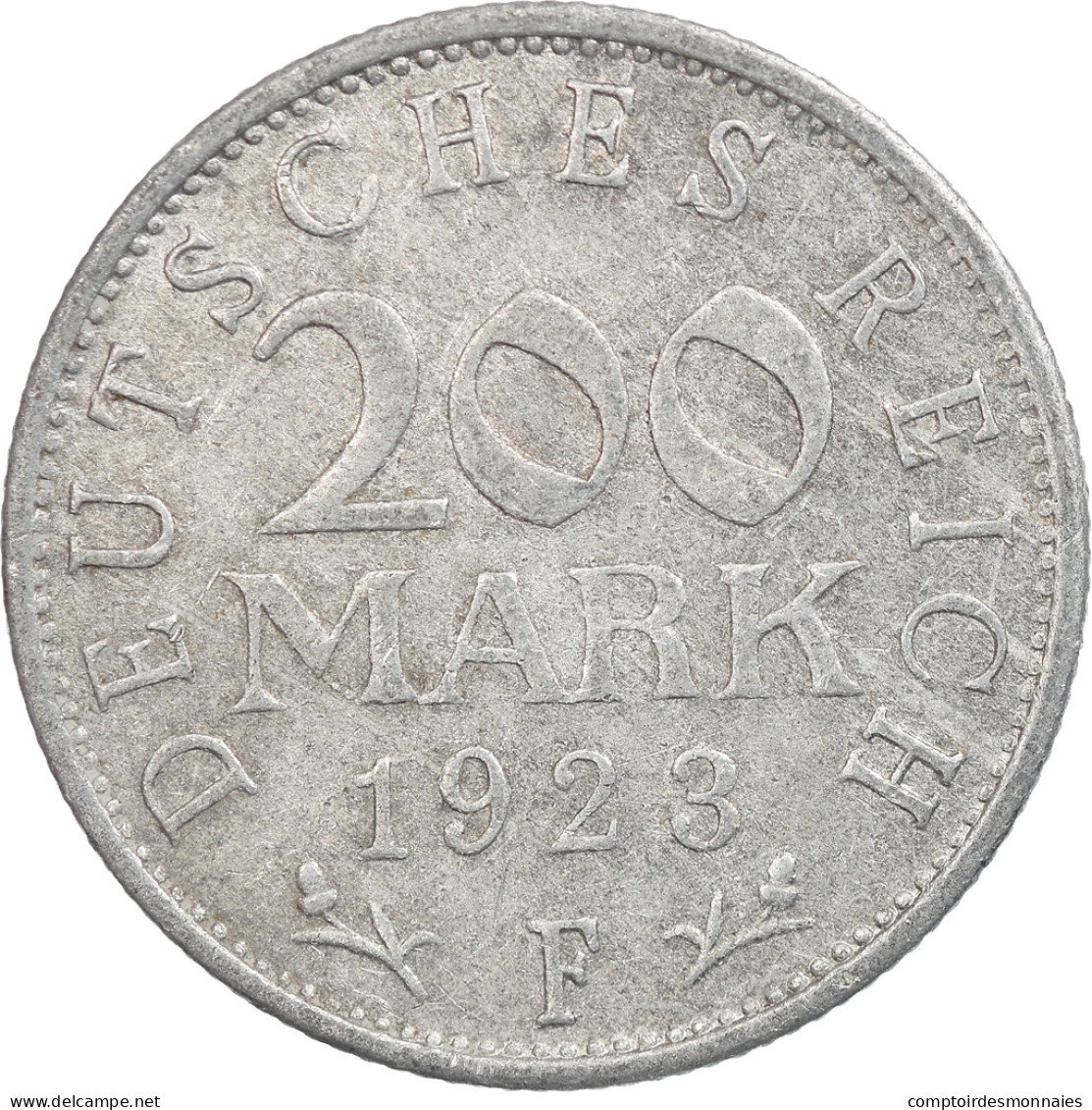 Monnaie, Allemagne, République De Weimar, 200 Mark, 1923, Stuttgart, TB+ - 200 & 500 Mark