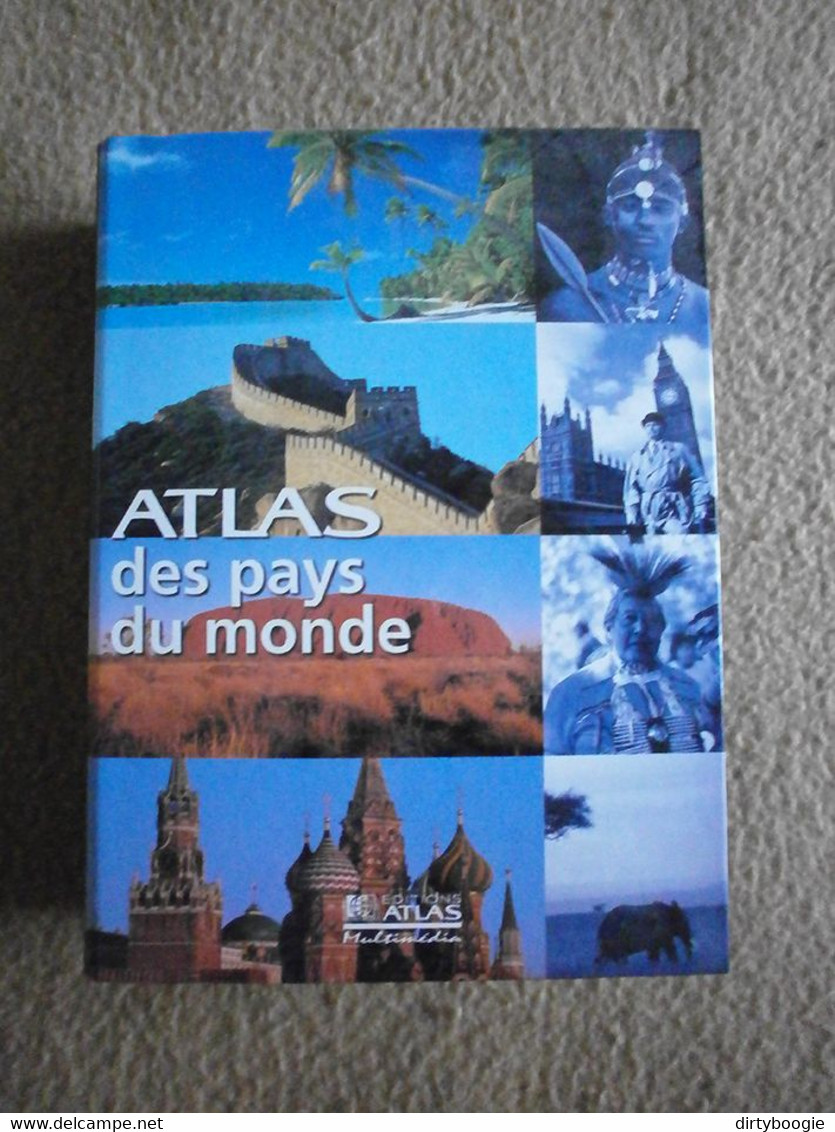 Lot De 32 CD-ROM "ATLAS DES PAYS DU MONDE" Avec Leur RELIURE - CD