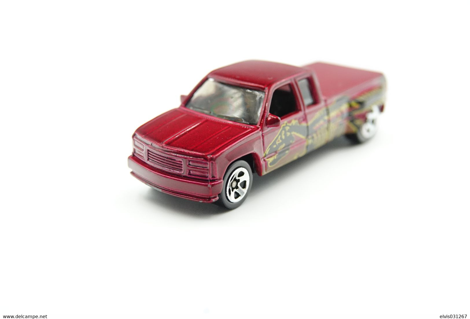 Hot Wheels Mattel Customized C3500 Metallic Res Dino -  Issued 1997, Scale 1/64 - Matchbox (Lesney)