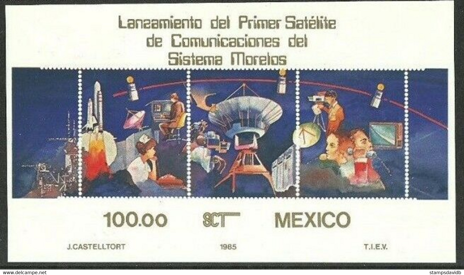 1985	Mexico	B29b	Satellite - Morelos 1 - América Del Norte