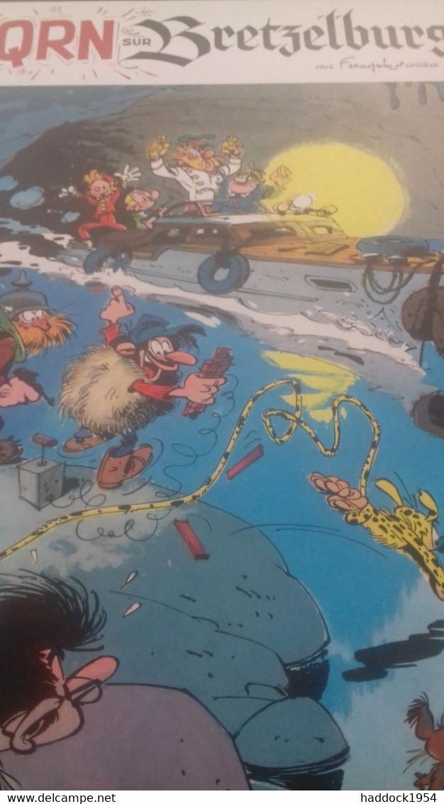 qrn sur bretzelburg spirou  ANDRE FRANQUIN dupuis canal bd 2020