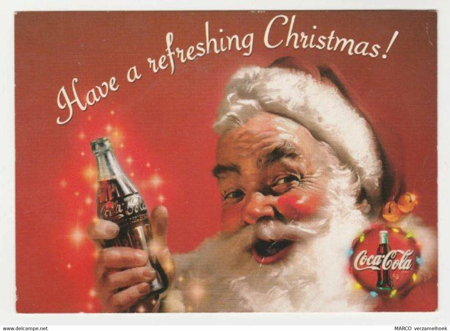 Postcard-ansichtkaart Coca-cola 1998 - Cartes Postales