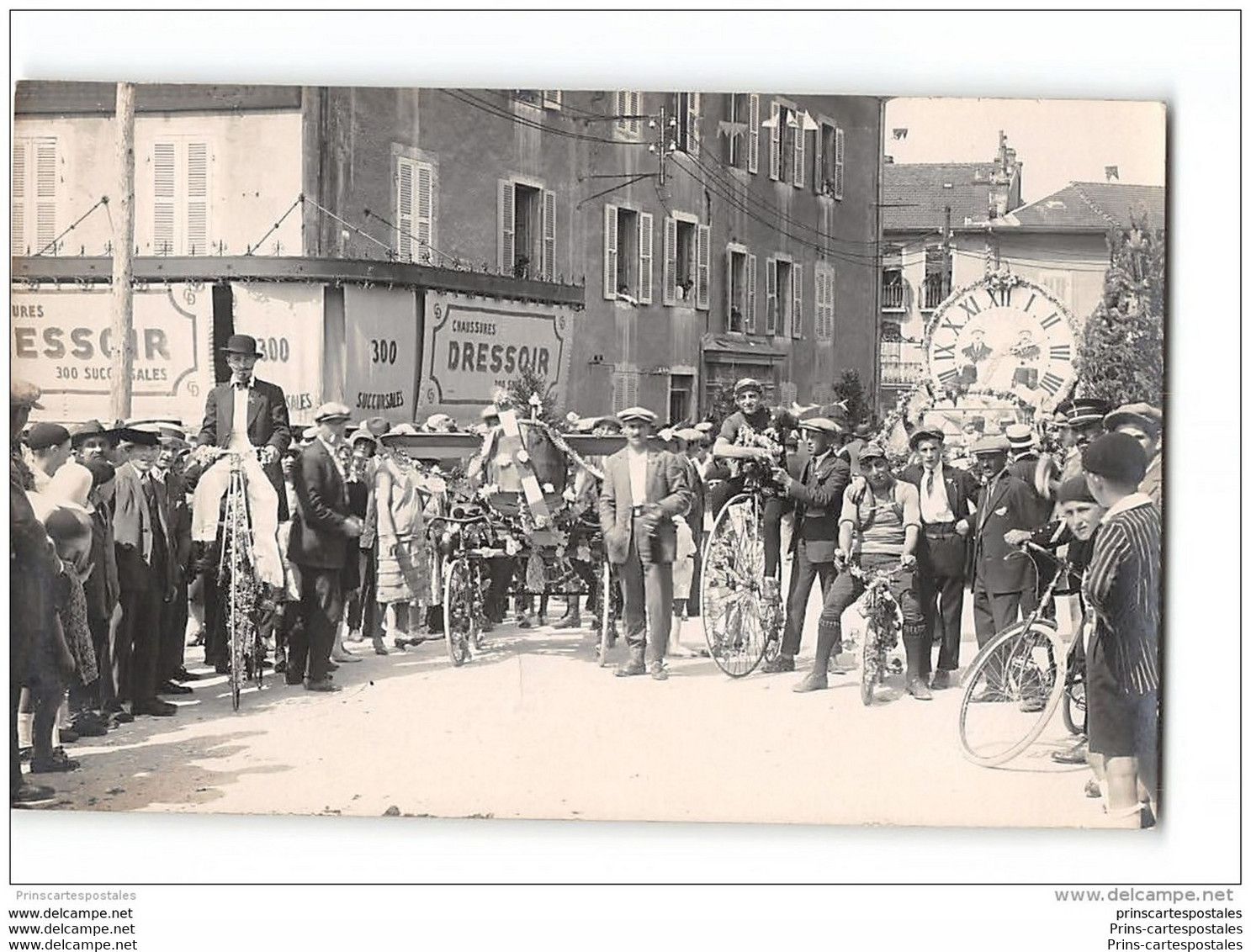 CPA 01  Carte Photo Oyonnax Fête Cavalcade - Oyonnax