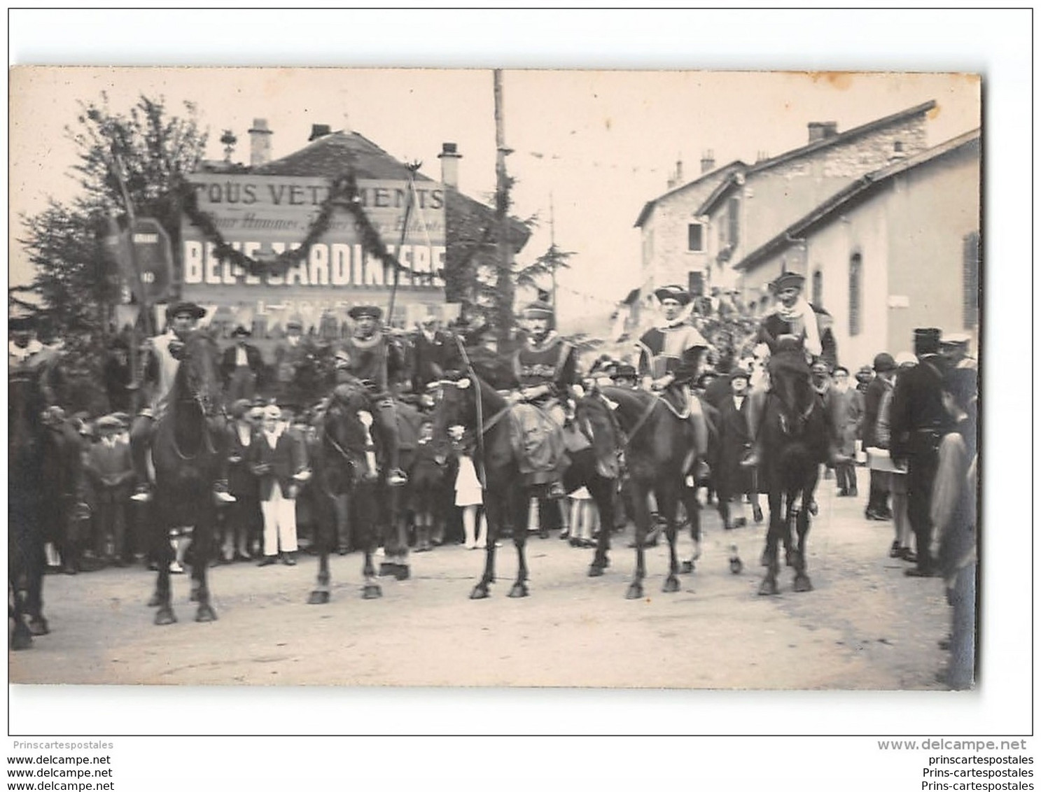 CPA 01  Carte Photo Oyonnax Fête Cavalcade - Oyonnax