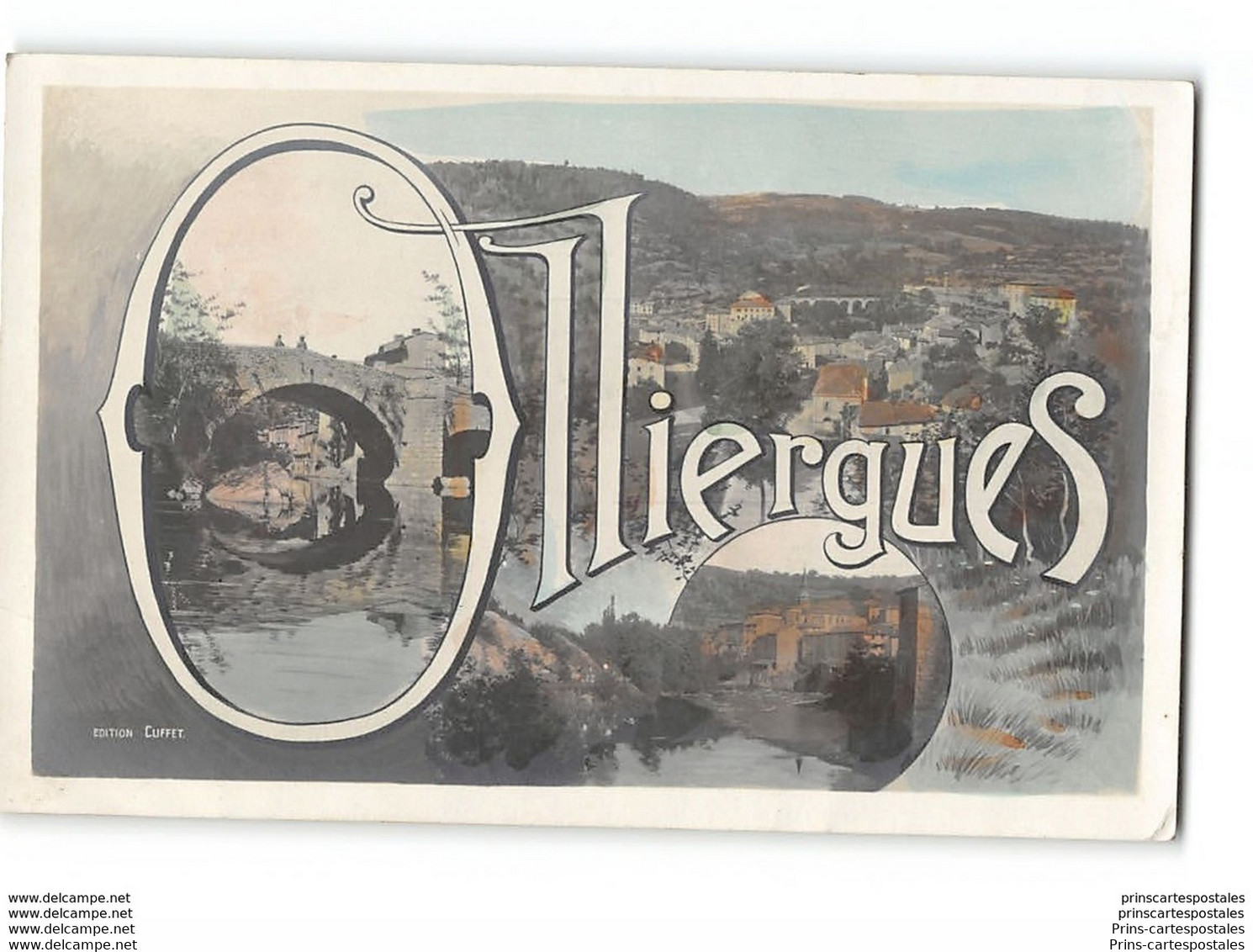 CPA 63 Olliergues Souvenir - Olliergues