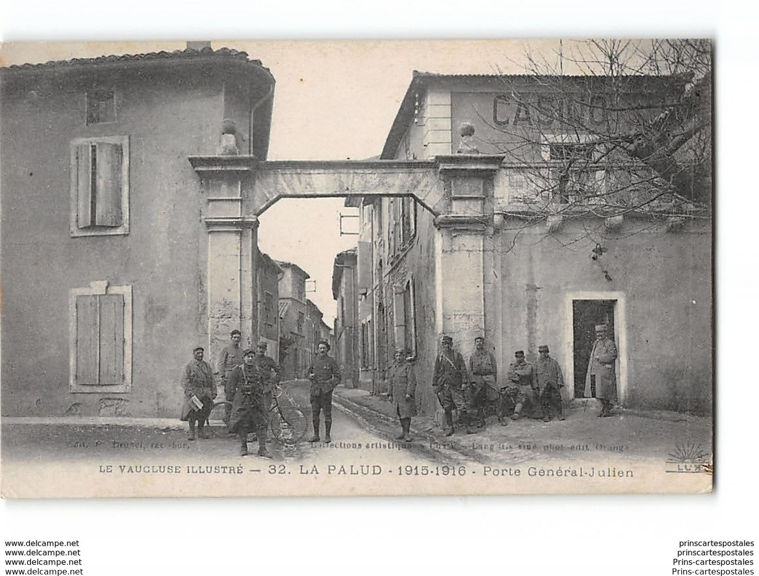 CPA 84 La Palud Porte Général Julien - Lapalud