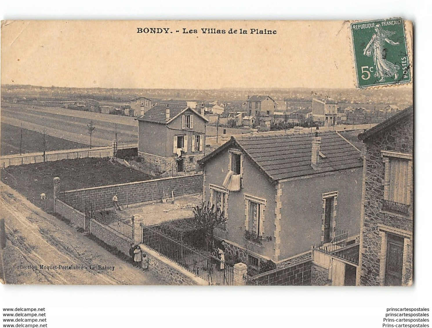 CPA 93 Bondy Les Villas De La Plaine - Bondy