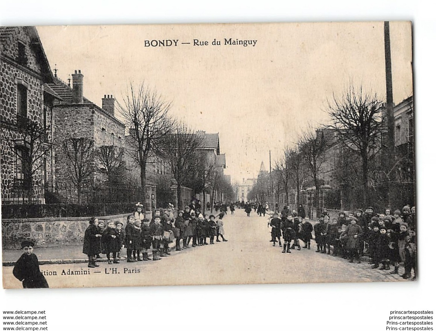 CPA 93 Bondy Rue Du Mainguy - Bondy