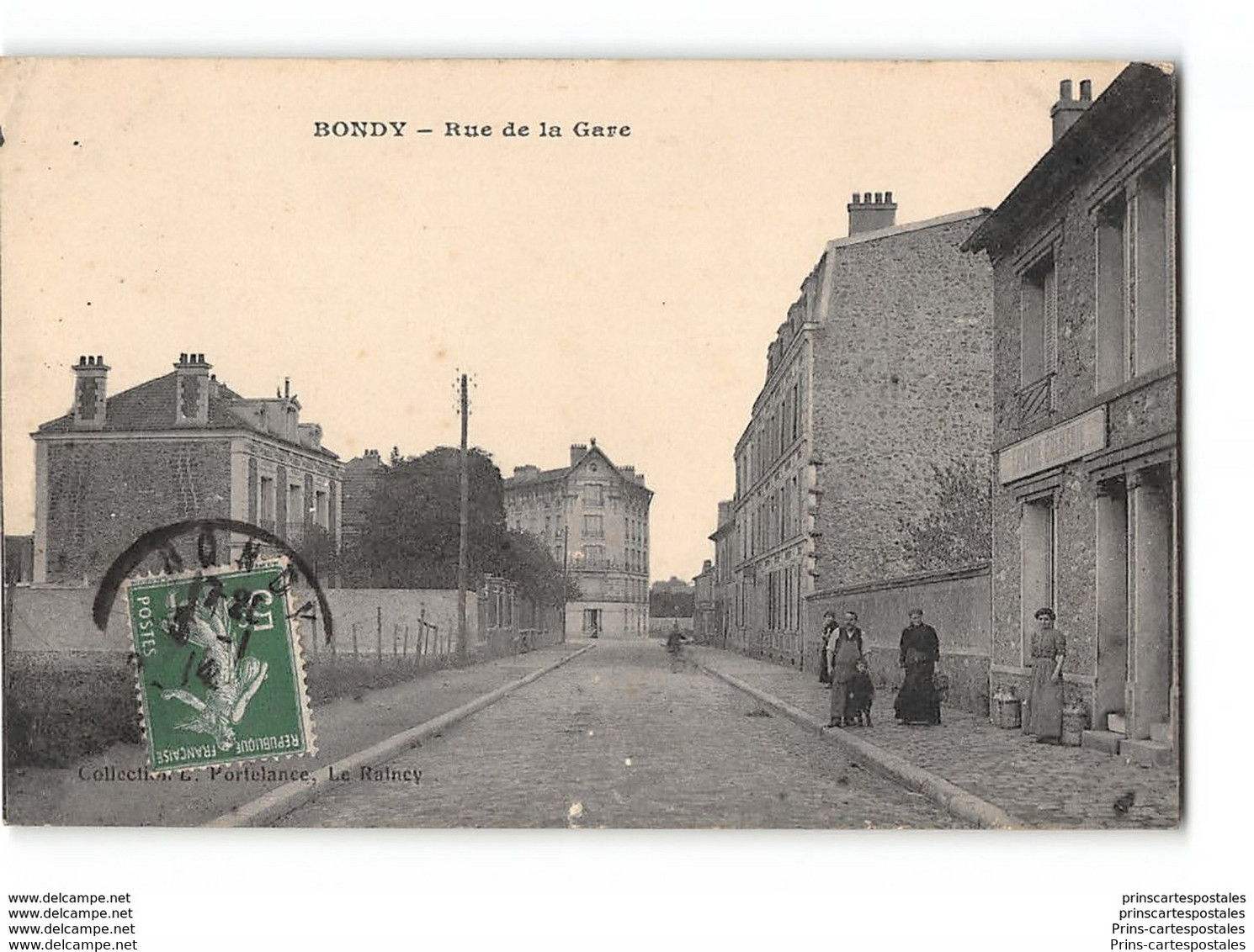 CPA 93 Bondy Rue De La Gare - Bondy