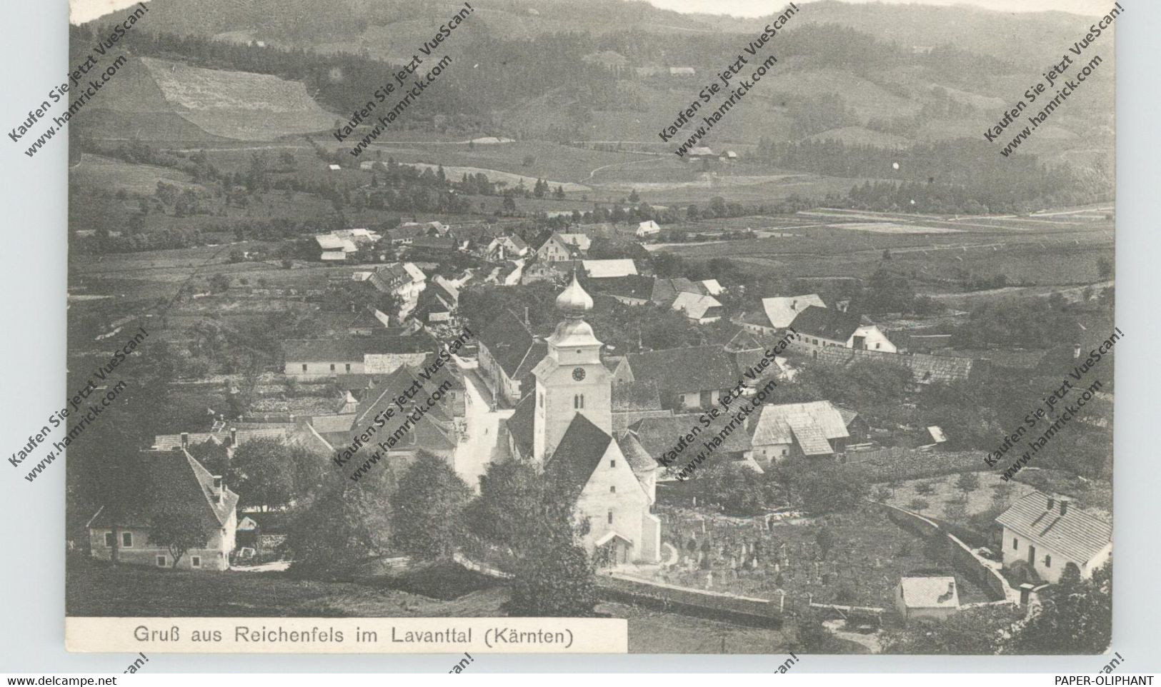 A 9463 REICHENFELS Im Lavanttal, Ortsansicht - Wolfsberg