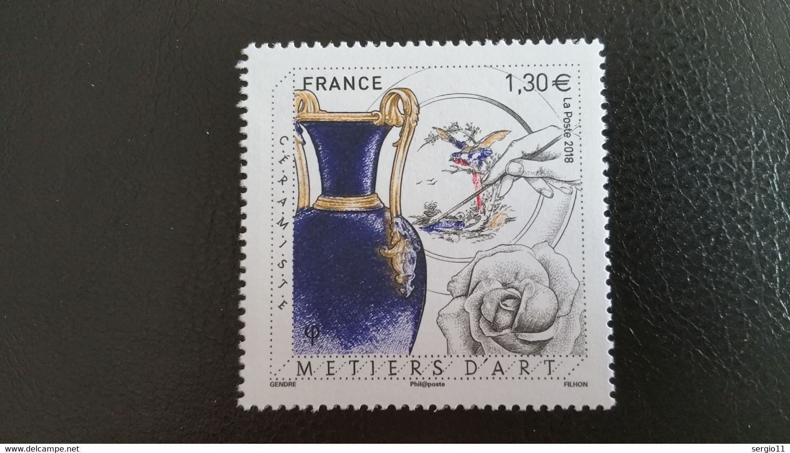 France Timbre NEUF Année 2018 - N°  5264 - Métiers D'Art Céramique - Unused Stamps