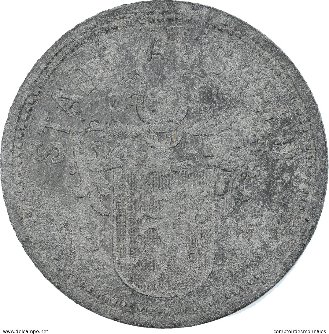 Monnaie, Allemagne, Alsfeld, 50 Pfennig, 1917, TB, Zinc - Monétaires/De Nécessité