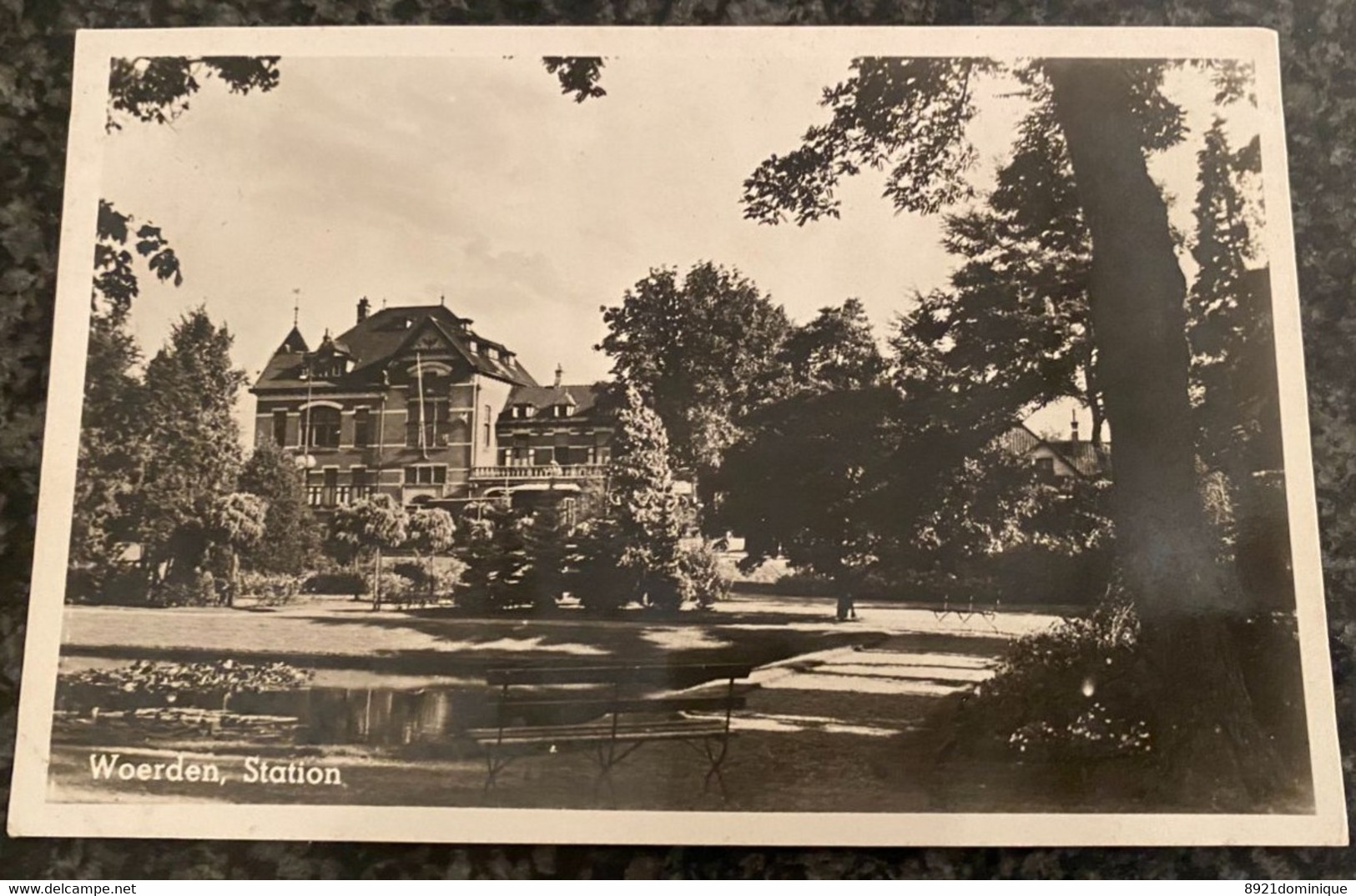 Woerden , Station Gare Bahnhof  - JG V. Agtmaal, Hilversum - Woerden