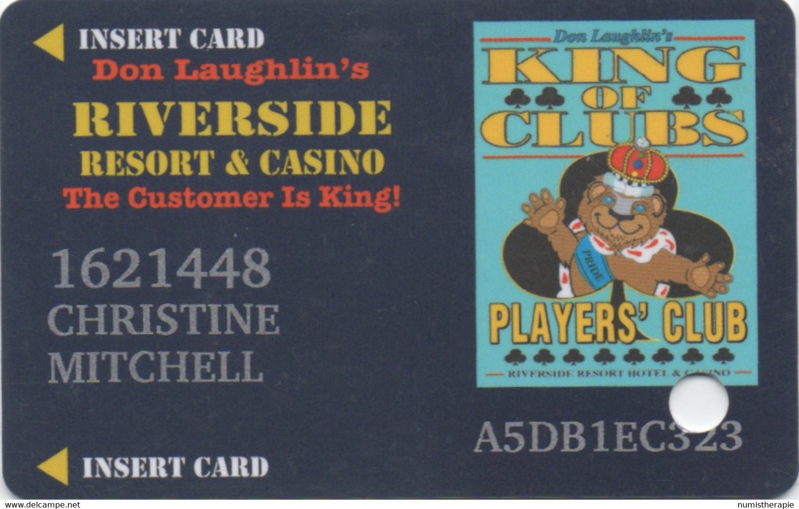 Riverside Resort & Casino : Laughlin NV - Casino Cards