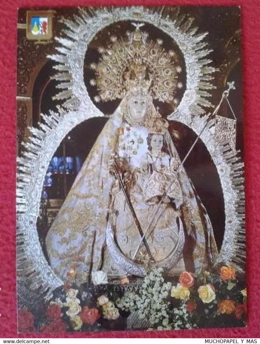 SPAIN POSTAL POST CARD VIRGEN VIRGIN VILLANUEVA DEL ARZOBISPO JAEN NUESTRA SEÑORA DE LA FUENSANTA PATRONA CARTE POSTALE. - Virgen Maria Y Las Madonnas