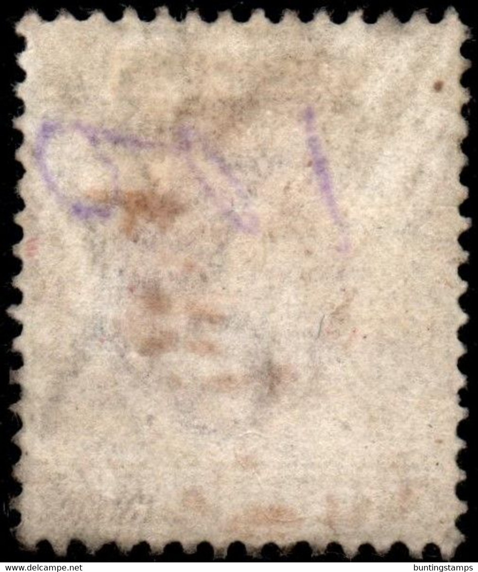 Hong Kong 1904 SG86 $1 Purple And Sage Green Wmk Mult Crown CA P14 Cds Cancel - Andere & Zonder Classificatie