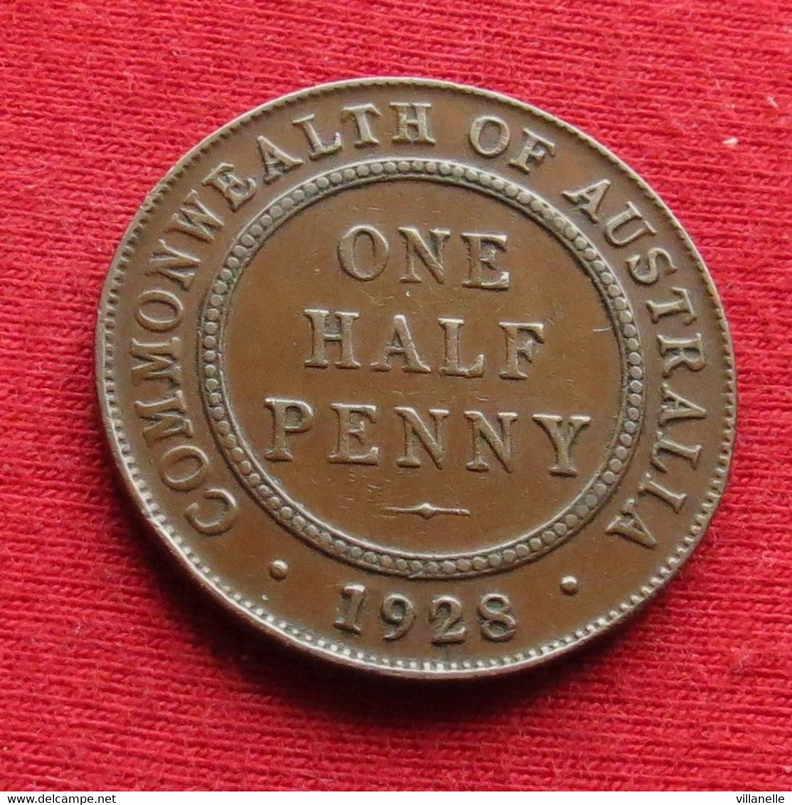 Australia 1/2 Half Penny 1928 Australie Australien  Wºº - Autres & Non Classés