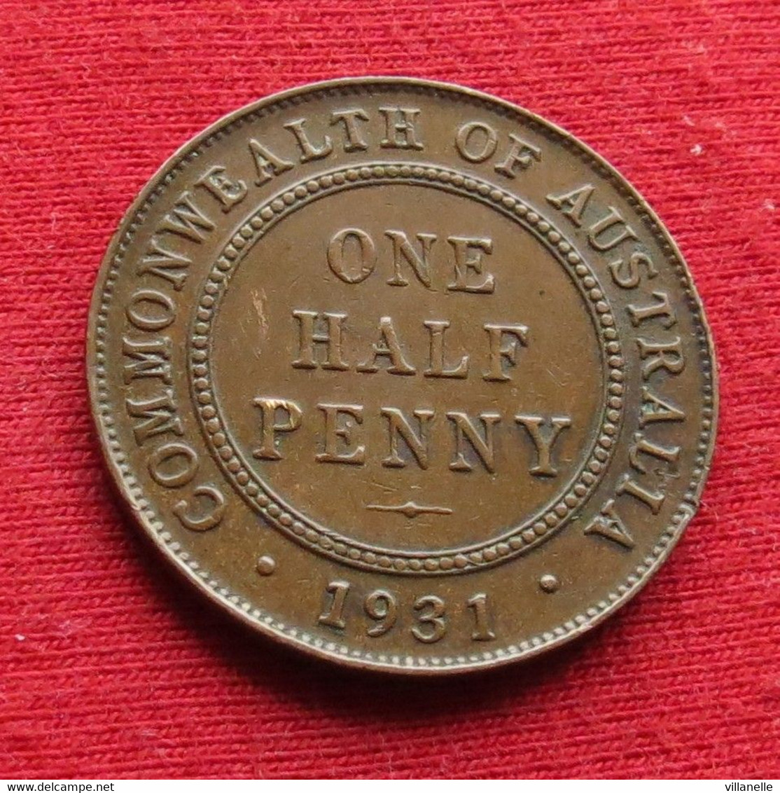 Australia 1/2 Half Penny 1931 Australie Australien  Wºº - Otros & Sin Clasificación