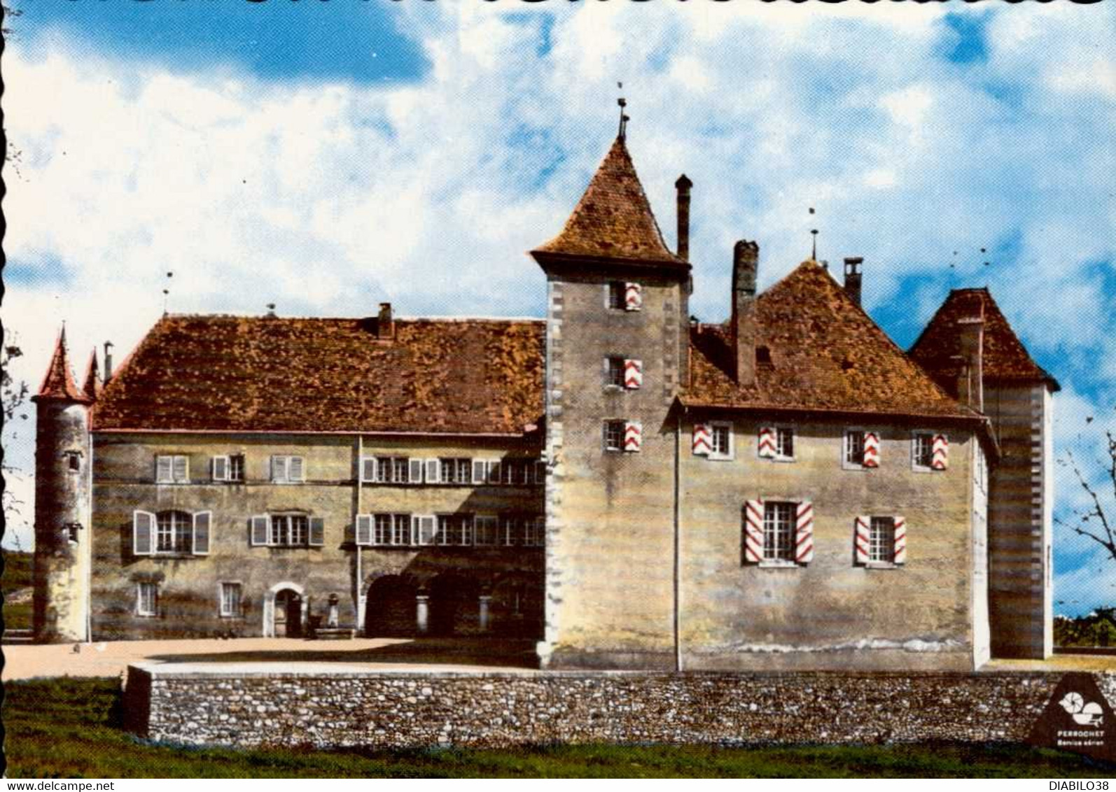 ALLAMAN   ( SUISSE )    LE CHATEAU - Allaman