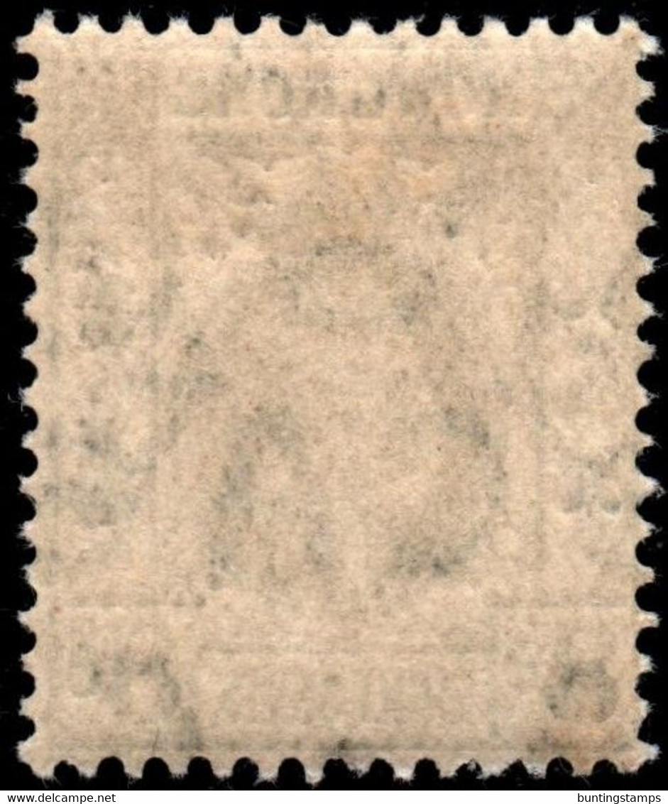 Hong Kong 1912 SG104 8c Grey Mult Crown CA  Lightly Hinged Mint - Unused Stamps