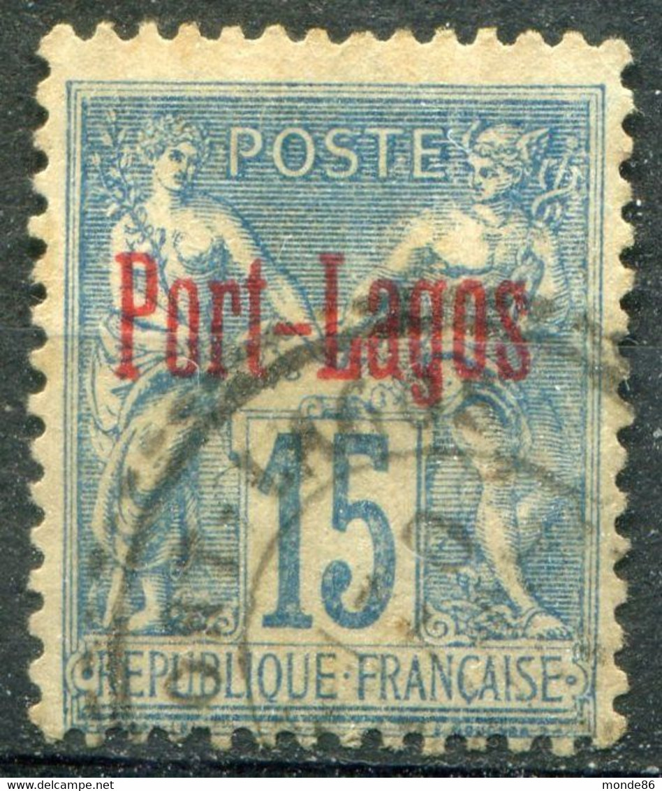 PORT LAGOS - Y&T  N° 3 (o) - Used Stamps