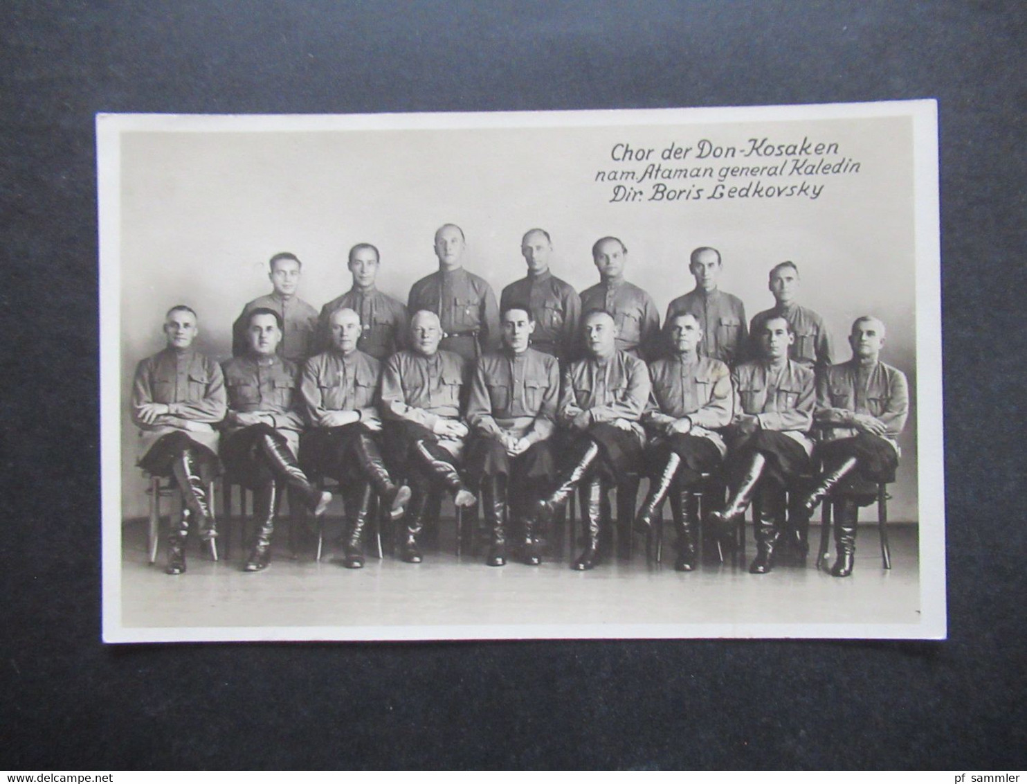 Echtforo AK 1938  Chor Der Don Kosaken Nam. Ataman General Kaledin Dir. Boris Ledkovsky - Music And Musicians