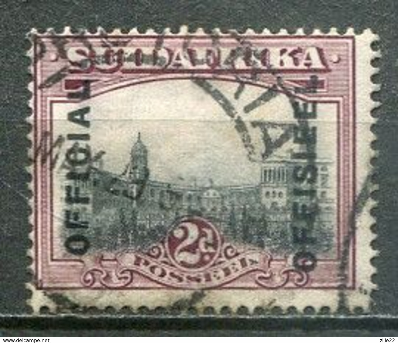 Union Of South Africa Official, Südafrika Dienst Mi# 8-9 Gestempelt/used - Singles - Dienstmarken