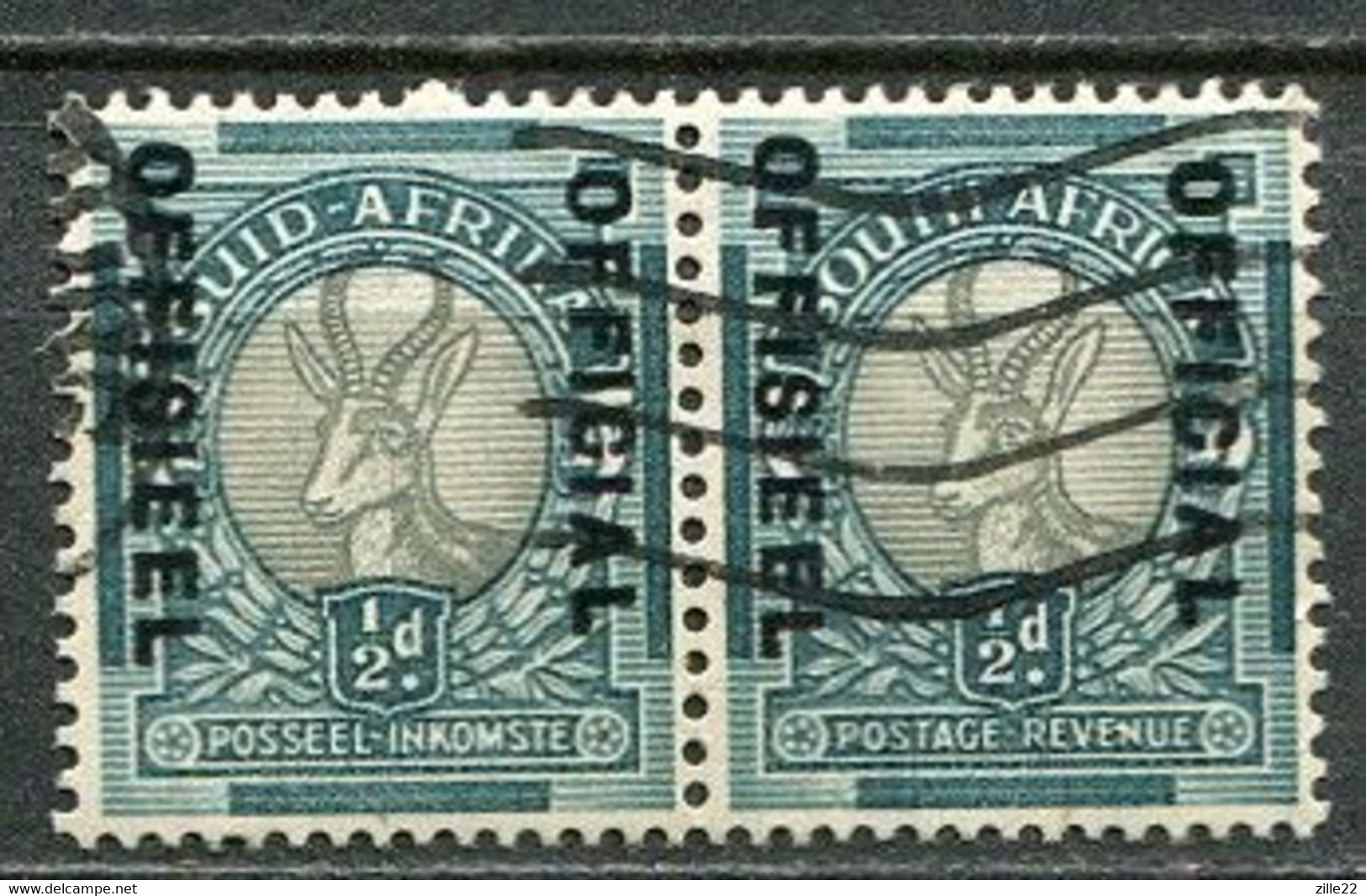 Union Of South Africa Official, Südafrika Dienst Mi# 42-3 Gestempelt/used - Oficiales