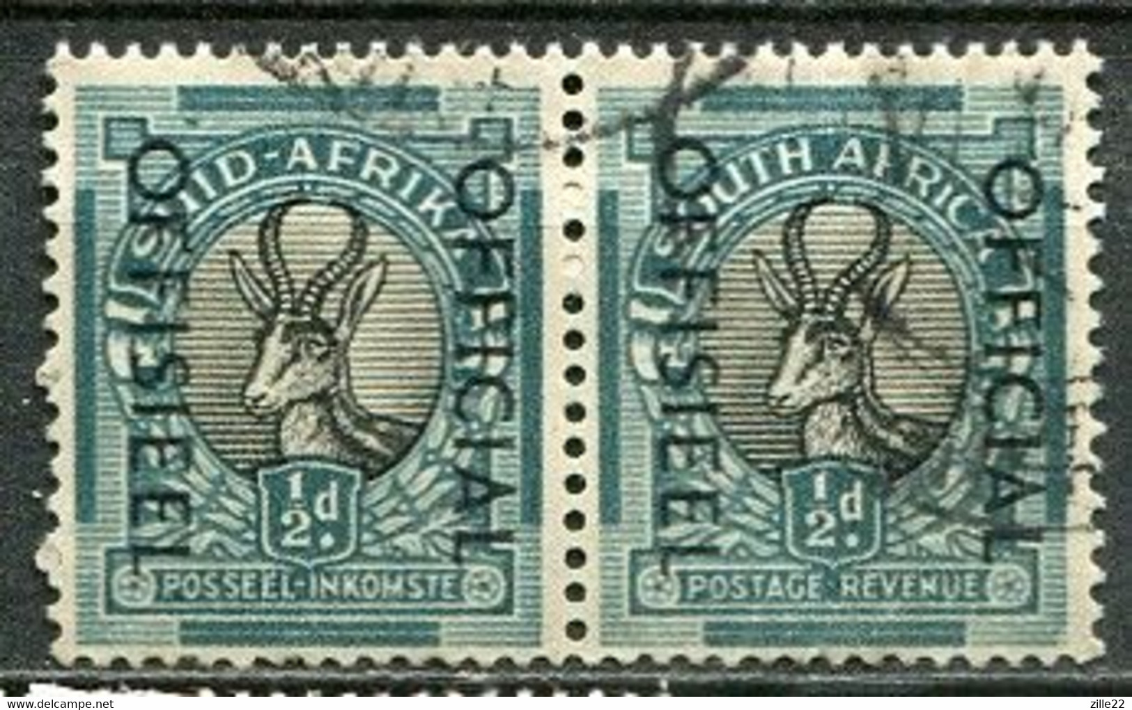Union Of South Africa Official, Südafrika Dienst Mi# 74-5 Gestempelt/used - Dienstzegels