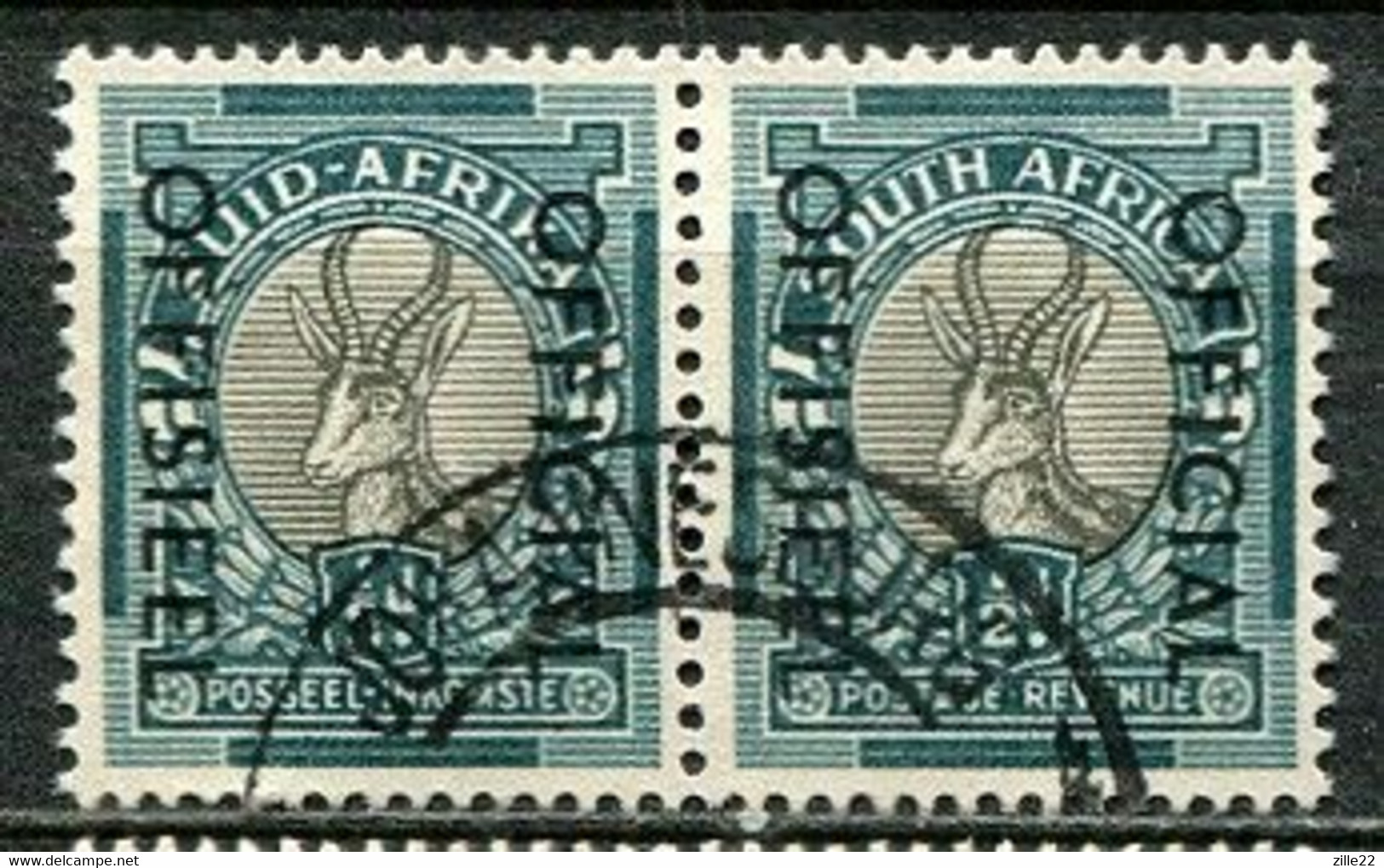 Union Of South Africa Official, Südafrika Dienst Mi# 74-5 Gestempelt/used - Dienstmarken