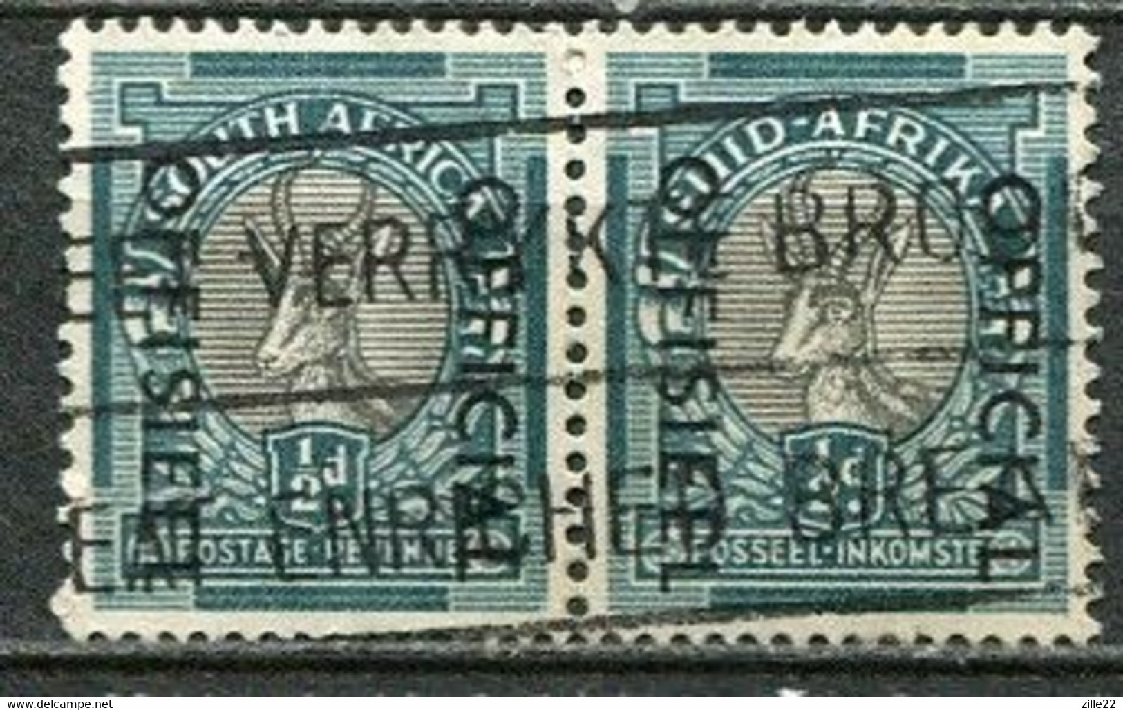 Union Of South Africa Official, Südafrika Dienst Mi# 74-5 Gestempelt/used - Servizio