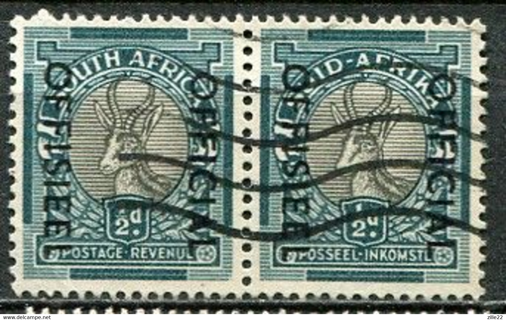 Union Of South Africa Official, Südafrika Dienst Mi# 74-5 Gestempelt/used - Dienstmarken
