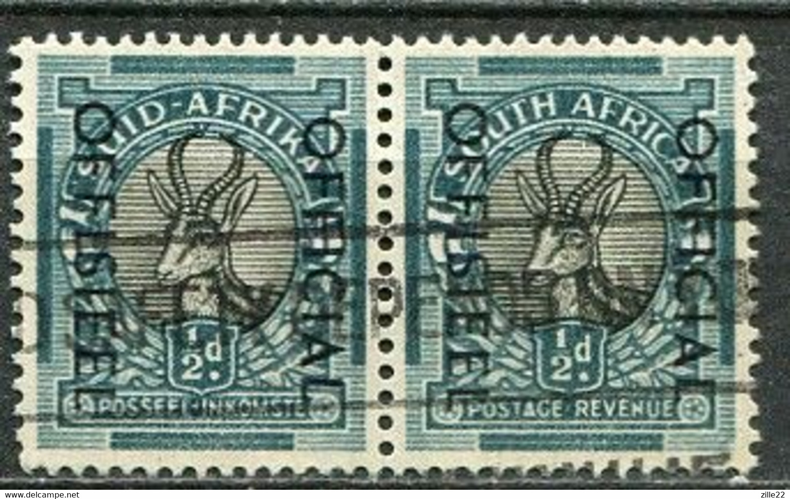 Union Of South Africa Official, Südafrika Dienst Mi# 74-5 Gestempelt/used - Service