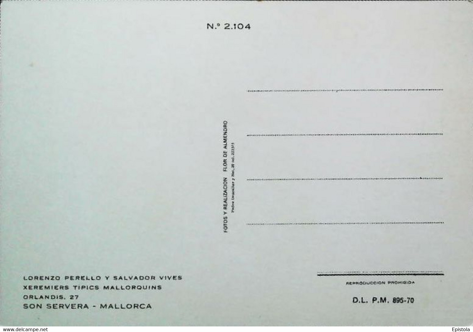 ► MALLORCA (Son Servera)  Joueur De Cornemuse Celtique Mallorquin - Katzen