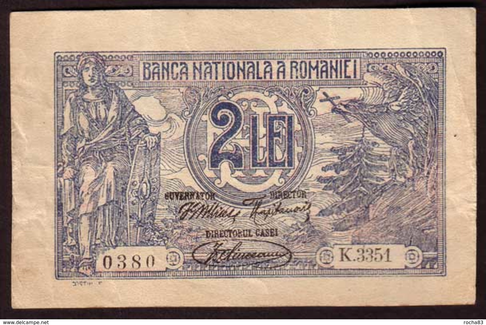 ROUMANIE - Billet 2 Lei  17 07 1920 - Pick 18 - Romania