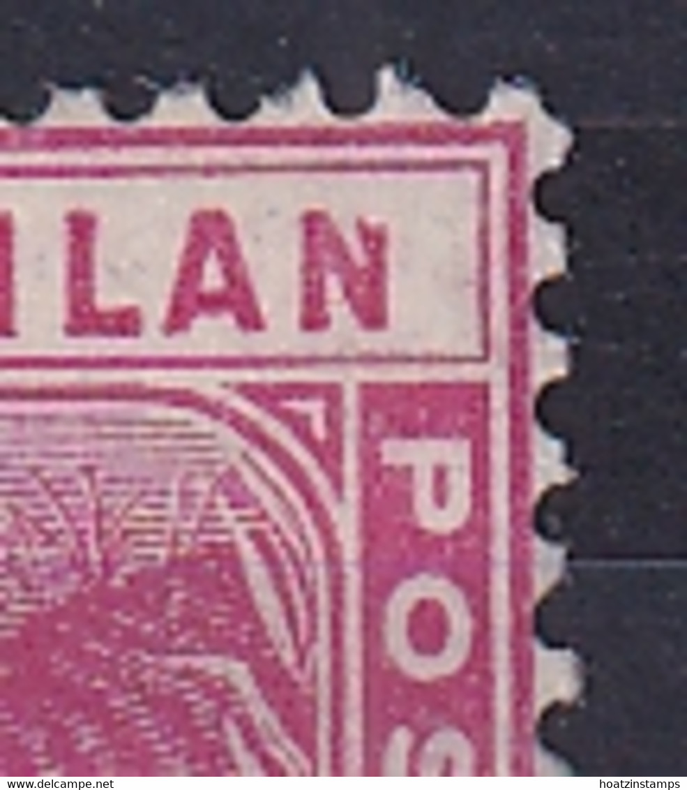 Negri Sembilan: 1891/94   Tiger    SG3a    2c   [short 'N']  MH - Negri Sembilan