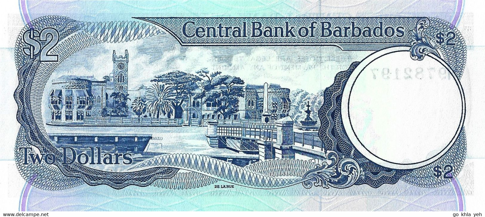 BARBADES 1986 2 Dollar - P.36 Neuf UNC - Barbades