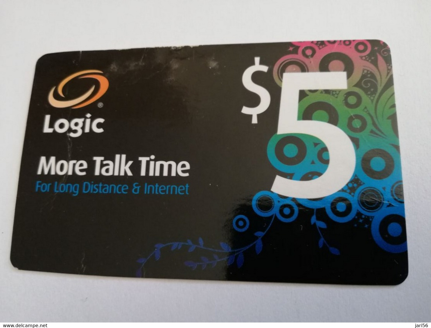 BERMUDA  $5,-  BERMUDA    LOGIC  BERMUDA  MORE TALK TIME       PREPAID CARD  Fine USED  **4309** - Bermudas