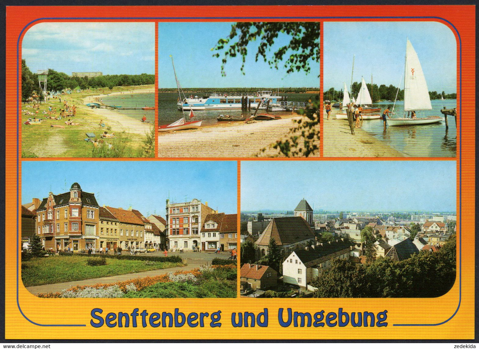 E5430 - TOP Senftenberg - Bild Und Heimat Reichenbach Qualitätskarte - Senftenberg