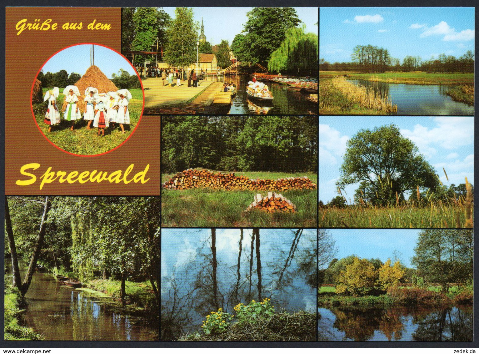 E5441 - TOP Spreewald - Bild Und Heimat Reichenbach Qualitätskarte - Lübben (Spreewald)