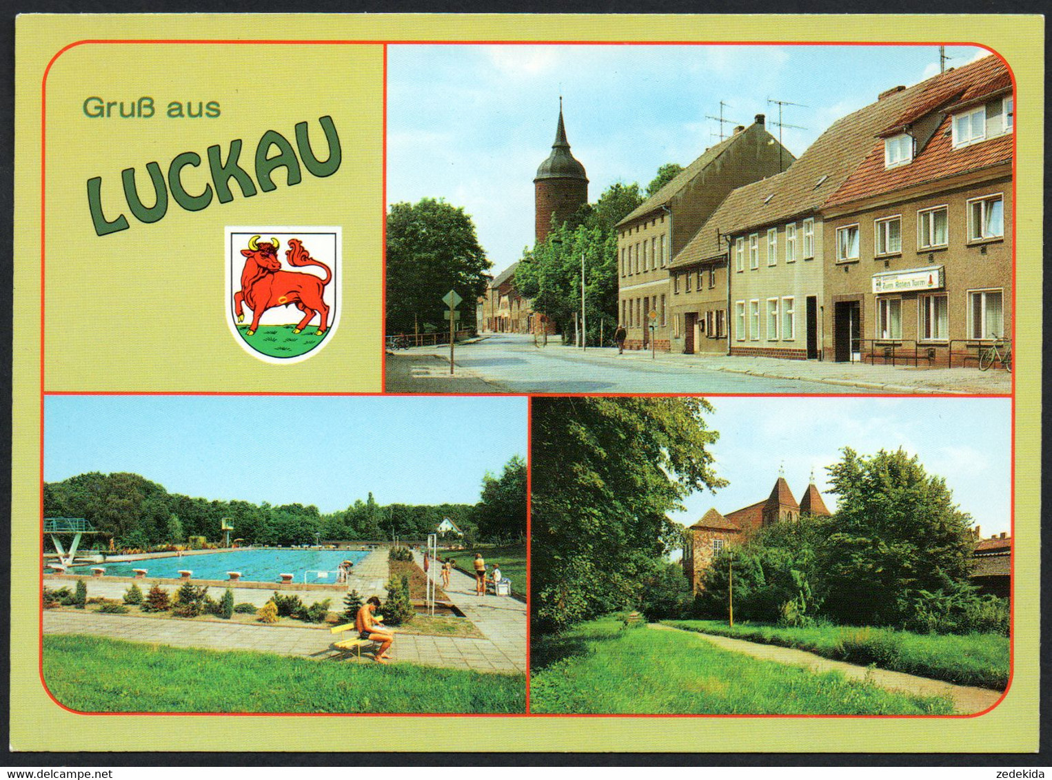 E5445 - TOP Luckau - Bild Und Heimat Reichenbach Qualitätskarte - Luckau