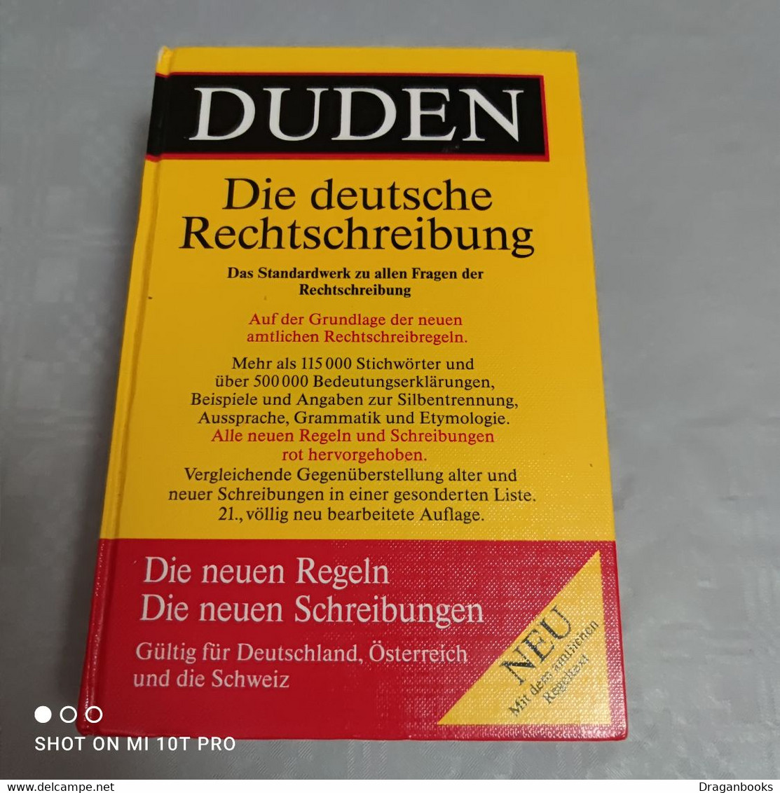 Duden - Die Deutsche Rechtschreibung - Dictionnaires