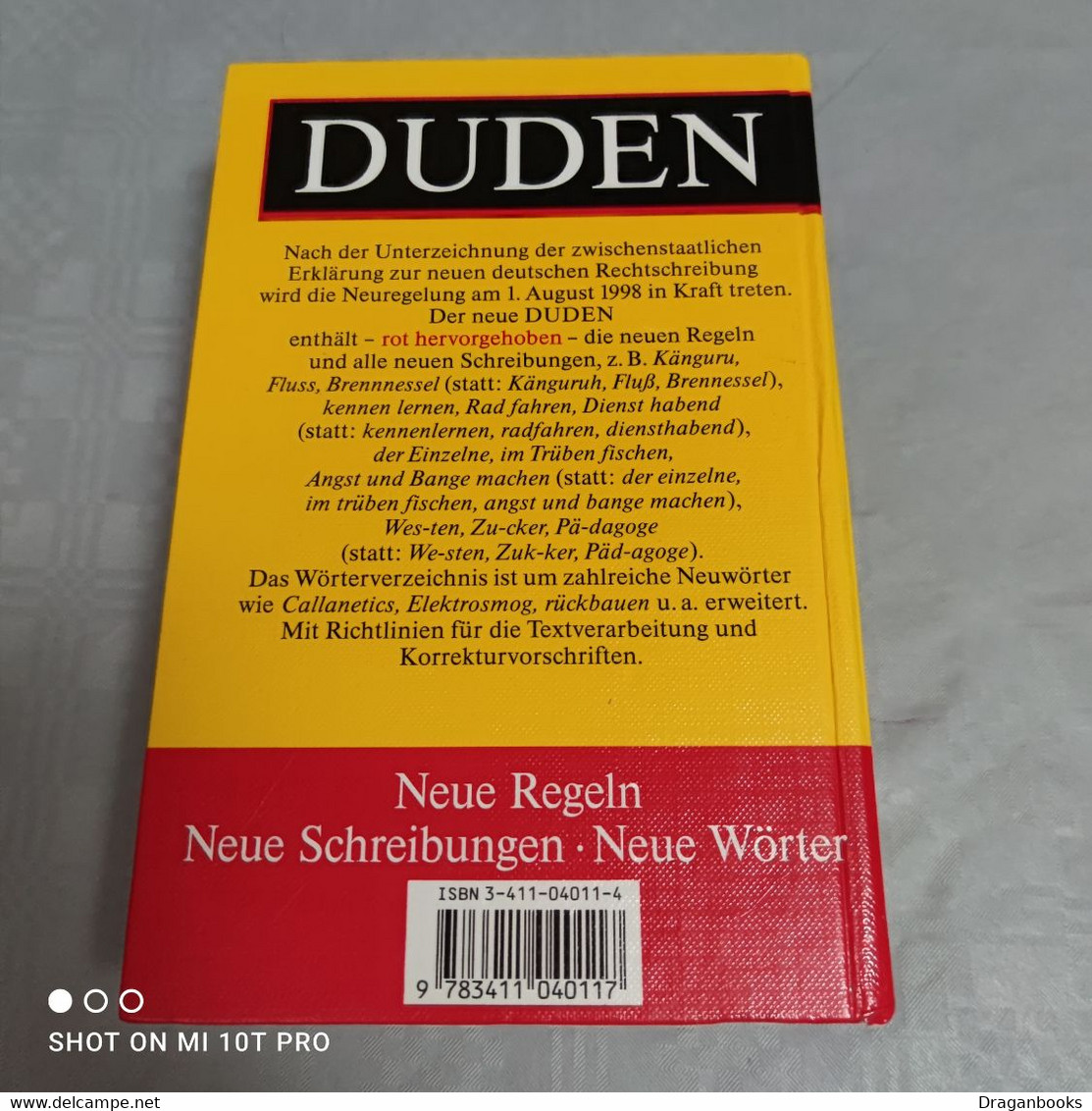 Duden - Die Deutsche Rechtschreibung - Dizionari