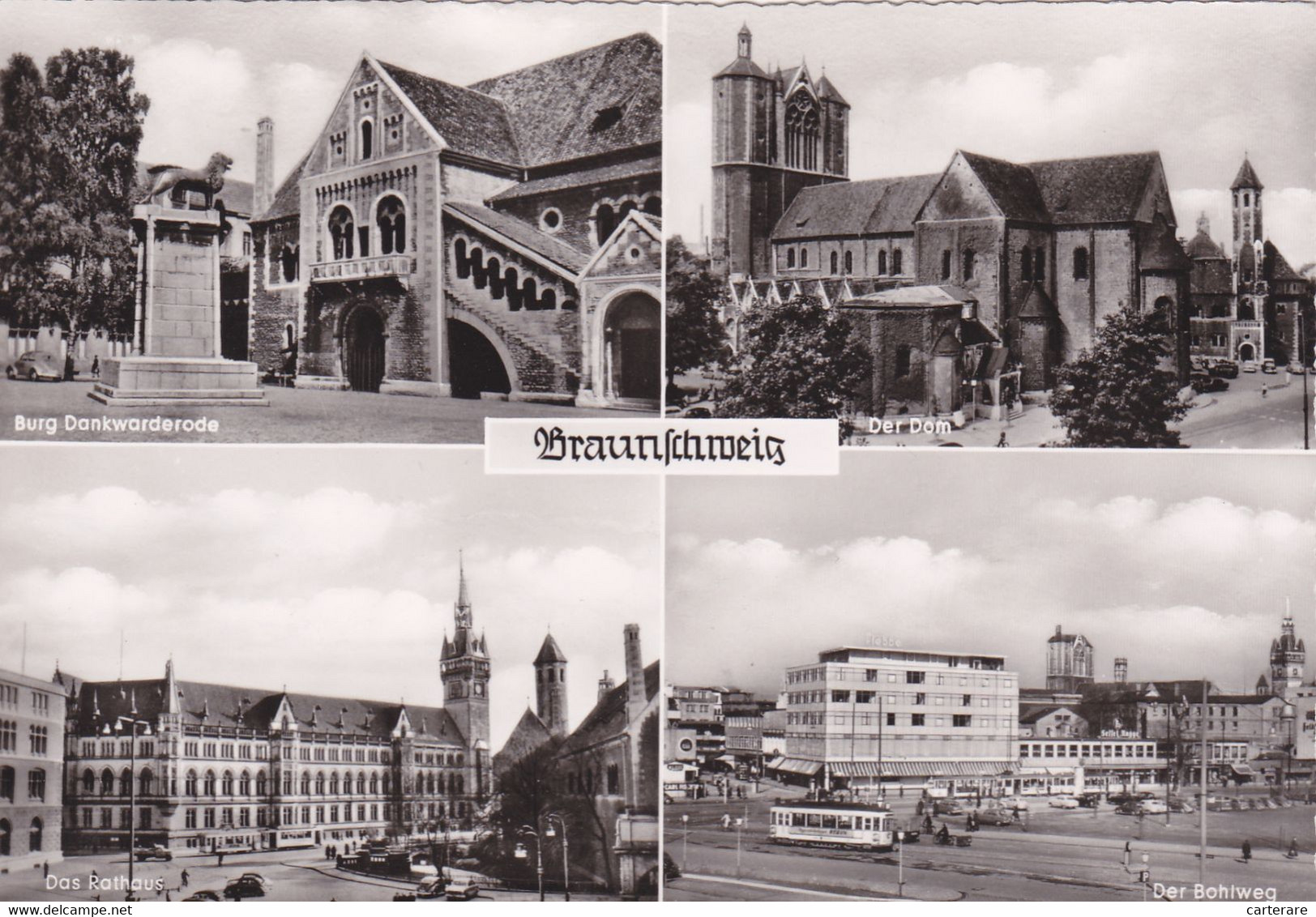 ALLEMAGNE,GERMANY,DEUTSCHLAND,BASSE SAXE,BRAUNSCHWEIG,CARTE PHOTO - Braunschweig