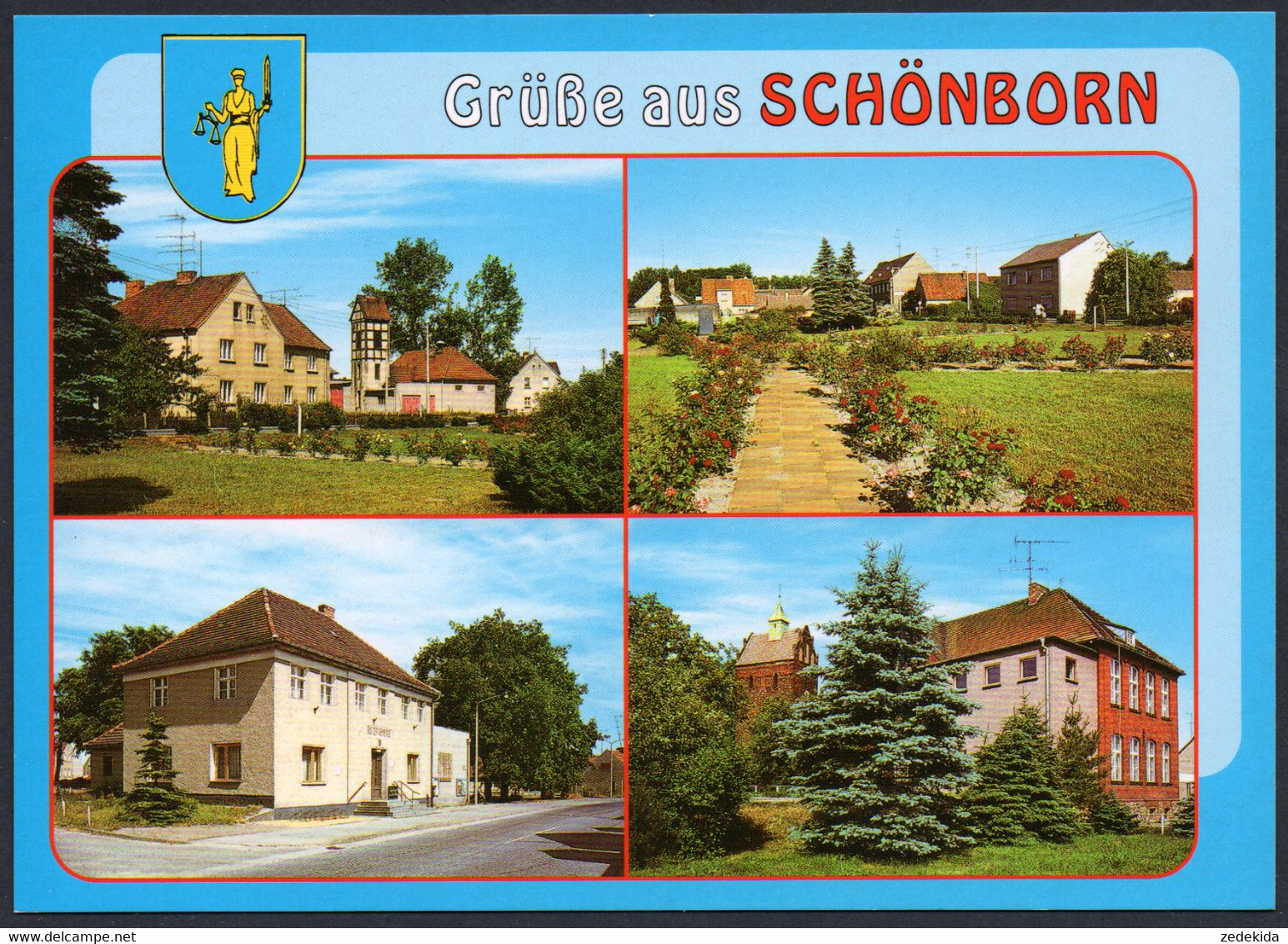 E5461 - TOP Schönborn - Bild Und Heimat Reichenbach Qualitätskarte - Schoenborn