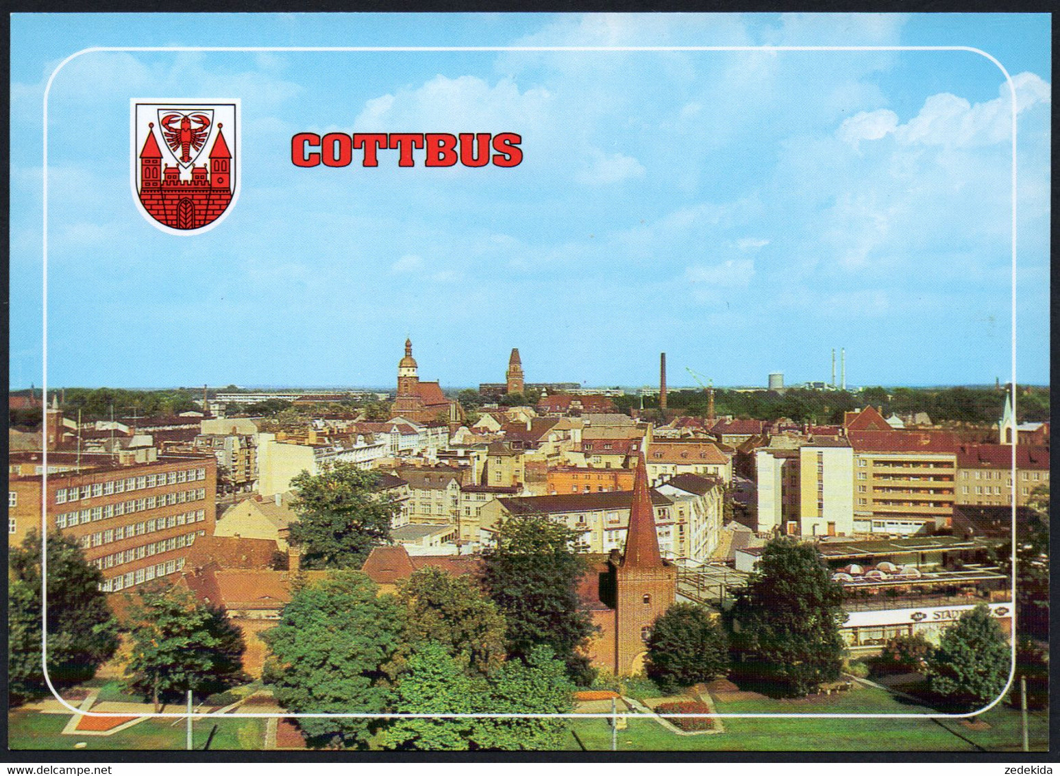 E5475 - TOP Cottbus - Bild Und Heimat Reichenbach Qualitätskarte - Cottbus