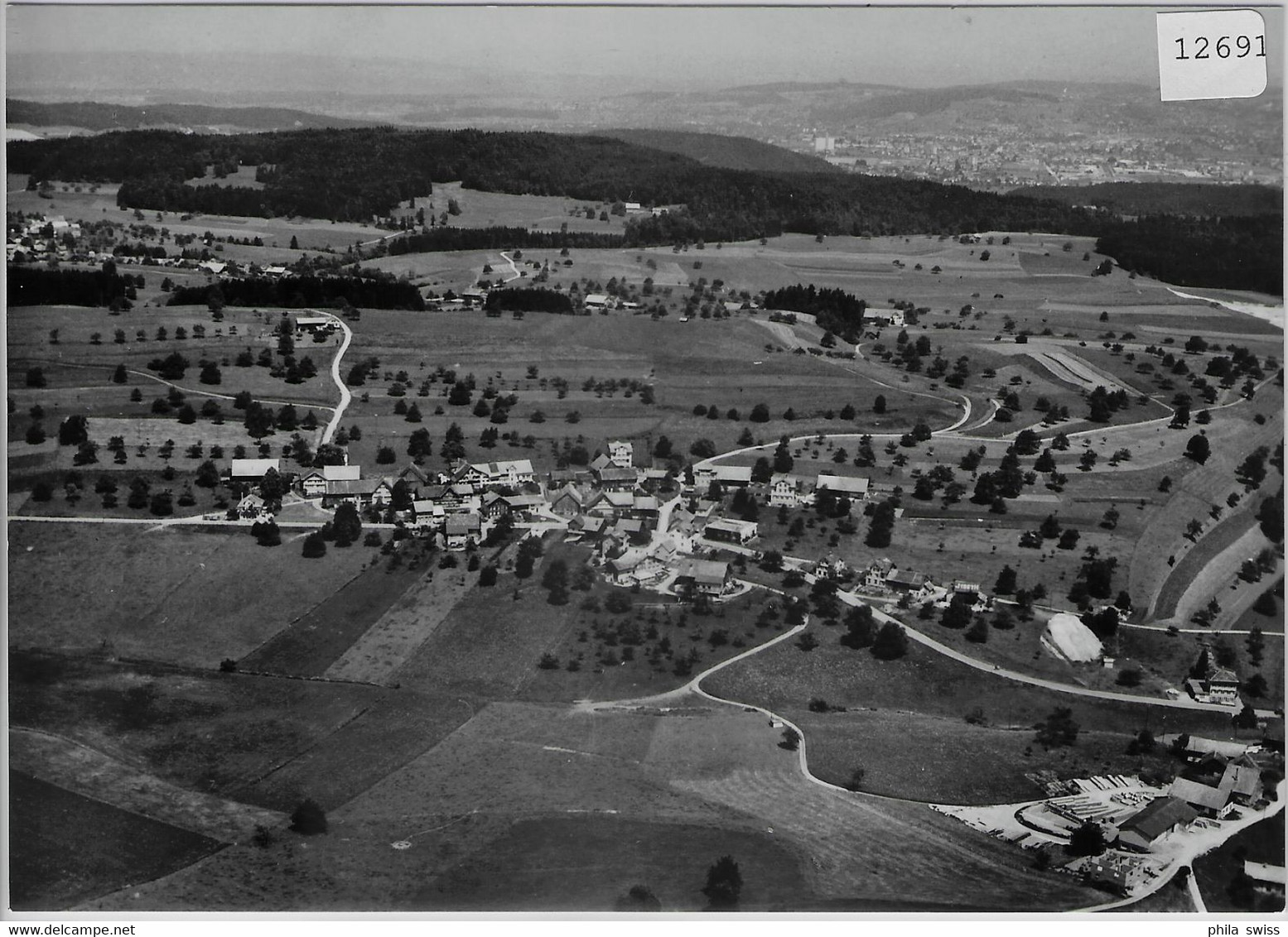 Flugaufnahme Schalkhausen Bei Kirchberg SG - Kirchberg