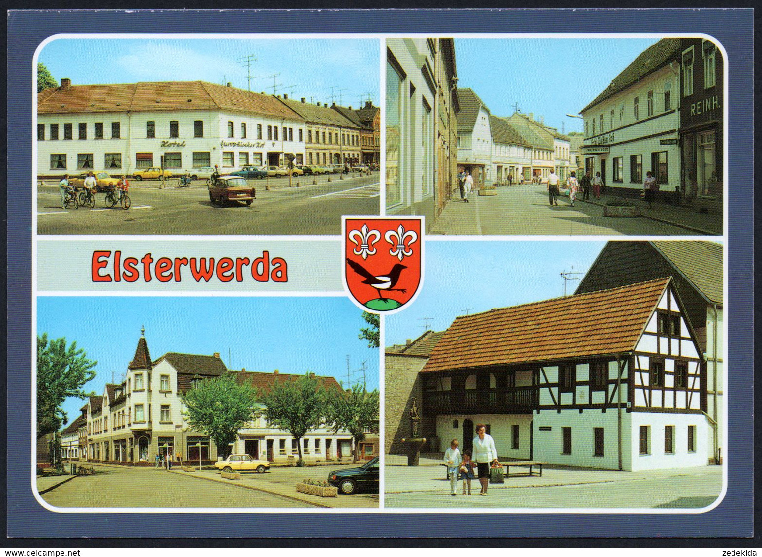 E5484 - TOP Elsterwerda - Bild Und Heimat Reichenbach Qualitätskarte - Elsterwerda